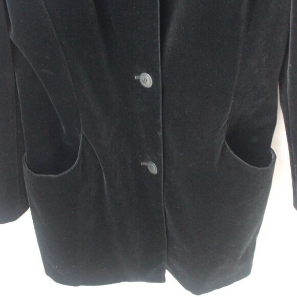 Vintage GC Guess Collection Black Trench Coat 8 - Picture 6 of 14